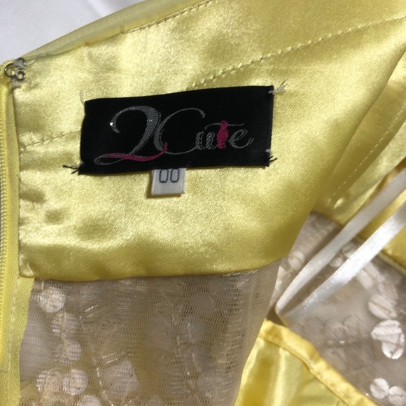 Yellow Prom Dress - Picture 7 of 8